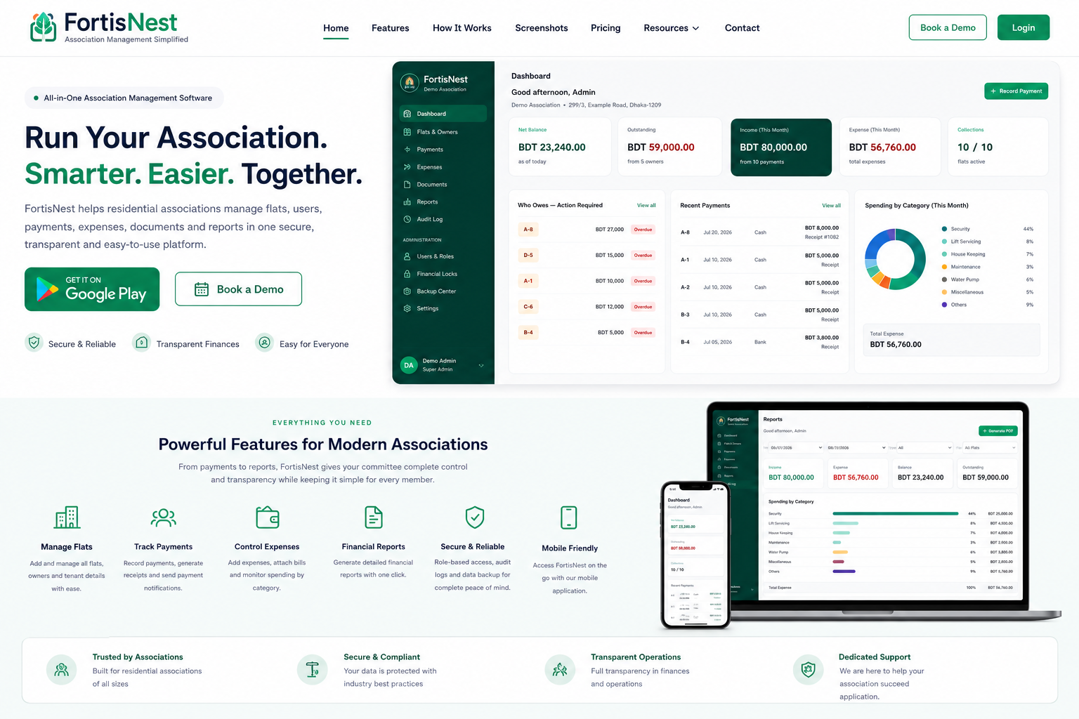 FortisNest product overview